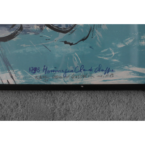 Gérard Gosselin, Lithograph, 1989, Framed