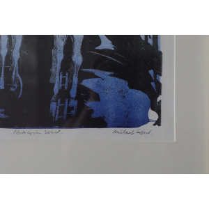 Michael Casford, Norwegian Word, Color Lithography, Framed