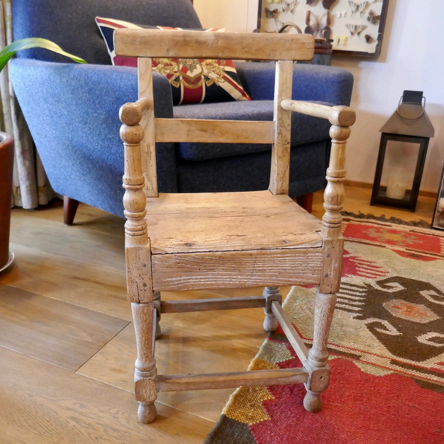 18th Century Ash and Oak Child's Chair