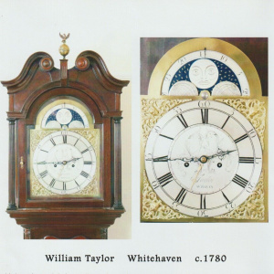 18th Century Grandfather Clock by William Taylor of Whitehaven