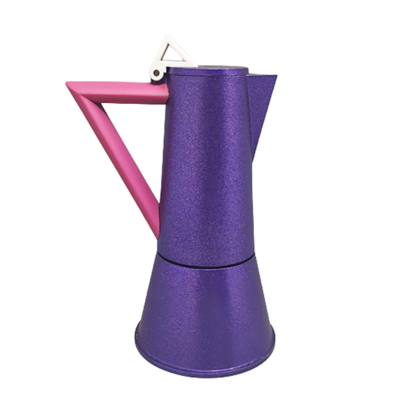 1980s Ettore Sottsass for Lagostina Espresso Maker "Accademia" Series. Made in Italy