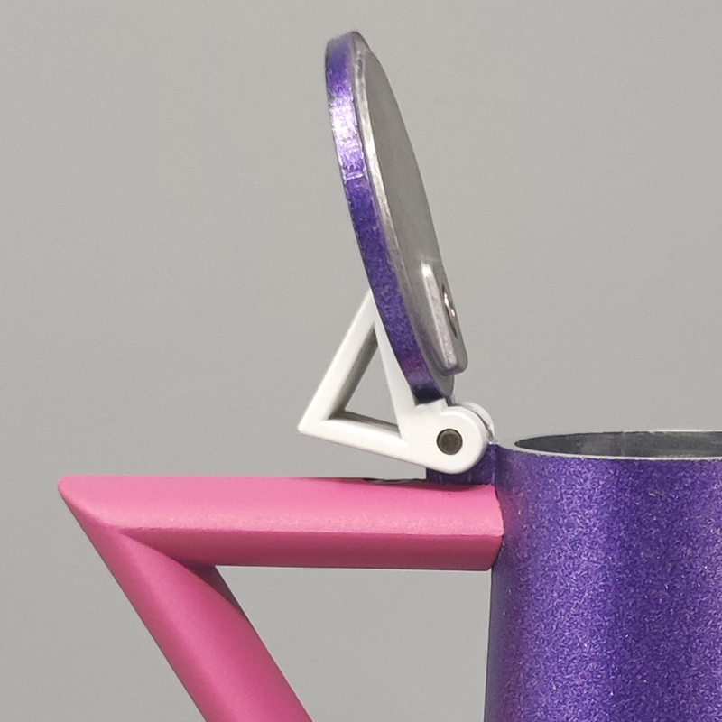 1980s Ettore Sottsass for Lagostina Espresso Maker "Accademia" Series. Made in Italy