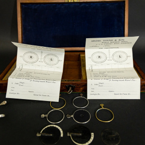 19th Century Opticians Trial Lenses