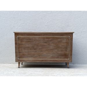 Vintage,Mid Century, Lime Waxed, Blanket Box
