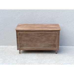 Vintage,Mid Century, Lime Waxed, Blanket Box