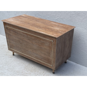 Vintage,Mid Century, Lime Waxed, Blanket Box