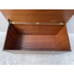 Vintage,Mid Century, Lime Waxed, Blanket Box