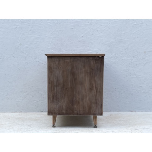 Vintage,Mid Century, Lime Waxed, Blanket Box
