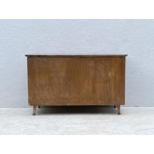 Vintage,Mid Century, Lime Waxed, Blanket Box