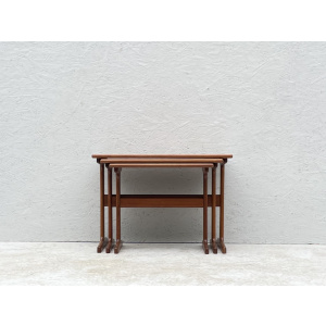 Mid Century Danish Nesting Tables By Kai Kristiansen For Vildbjerg