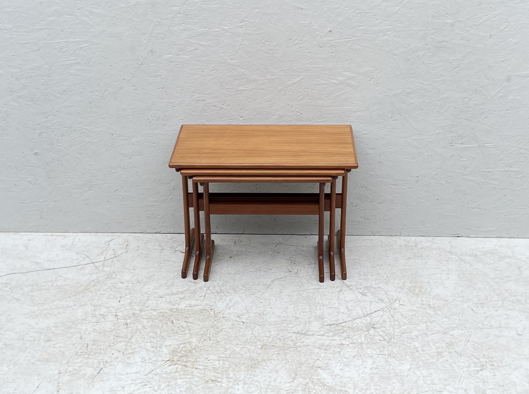 Mid Century Danish Nesting Tables By Kai Kristiansen For Vildbjerg