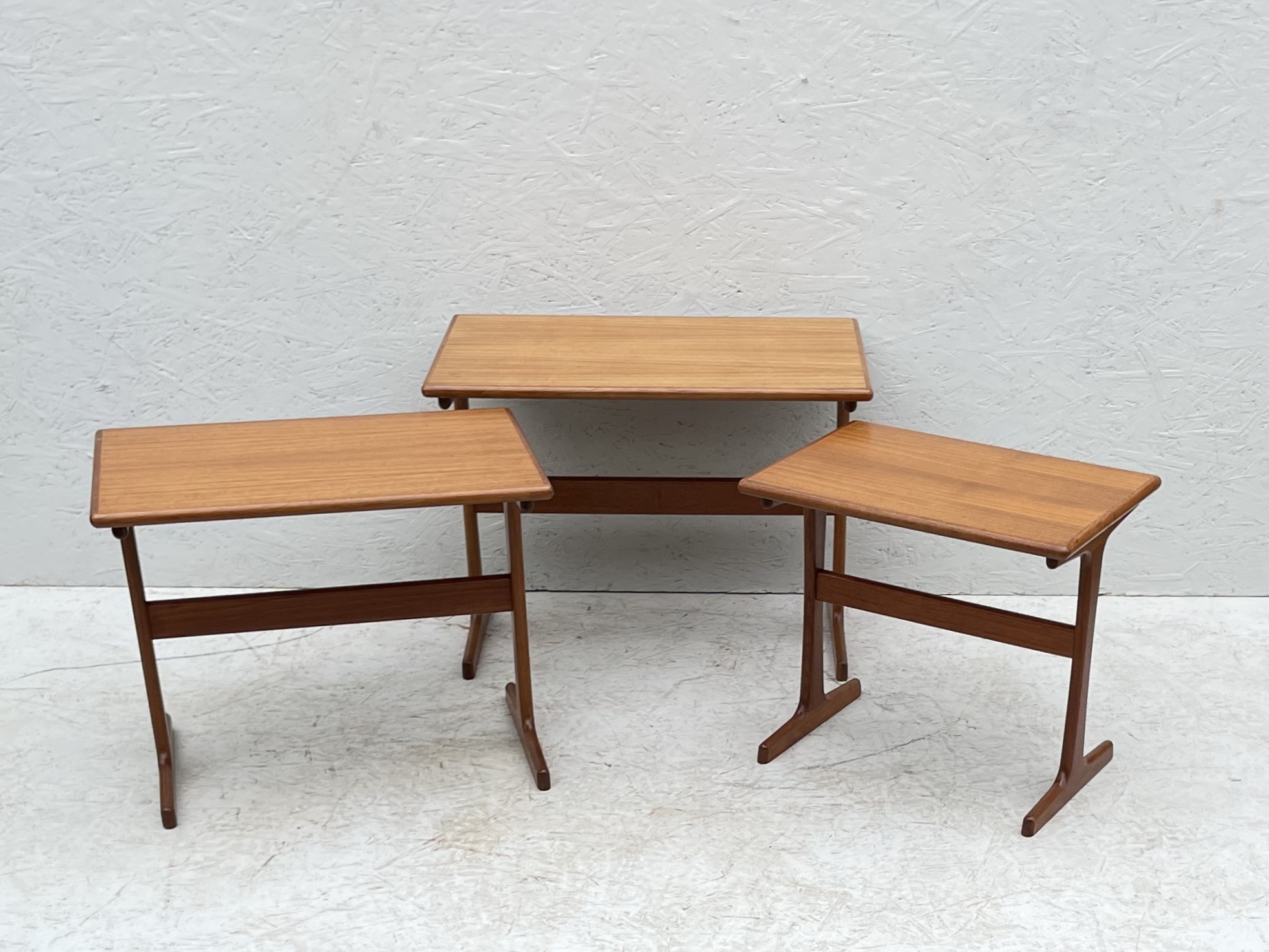 Mid Century Danish Nesting Tables By Kai Kristiansen For Vildbjerg