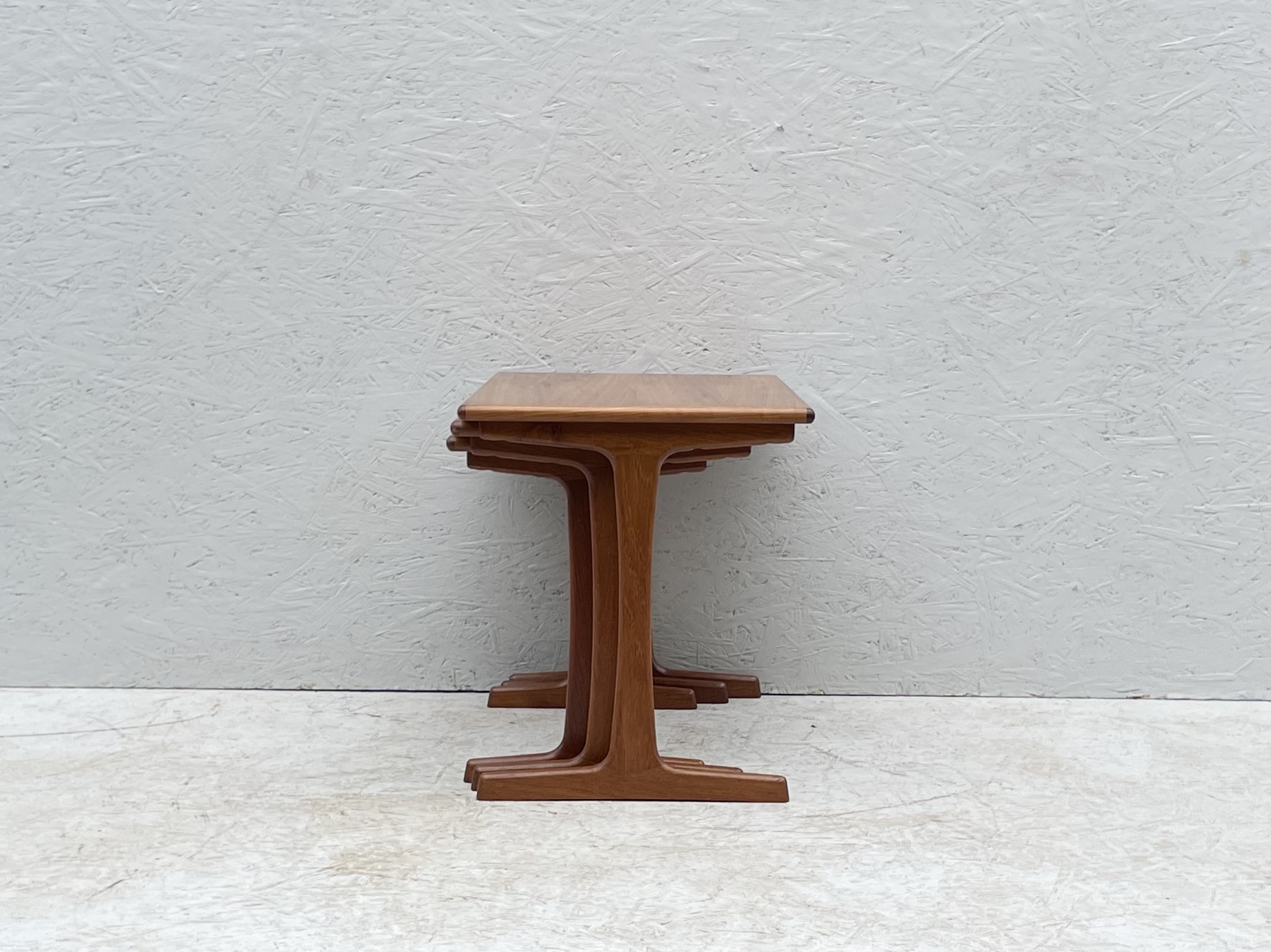 Mid Century Danish Nesting Tables By Kai Kristiansen For Vildbjerg