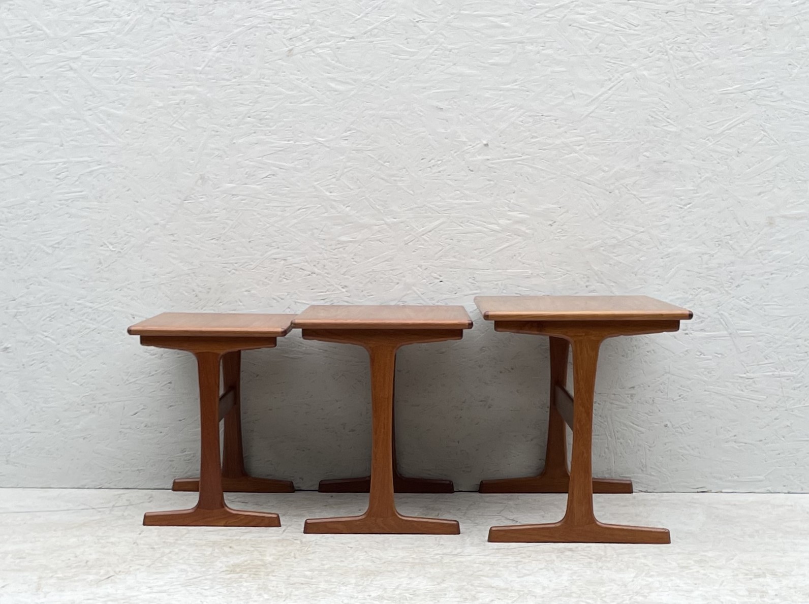 Mid Century Danish Nesting Tables By Kai Kristiansen For Vildbjerg