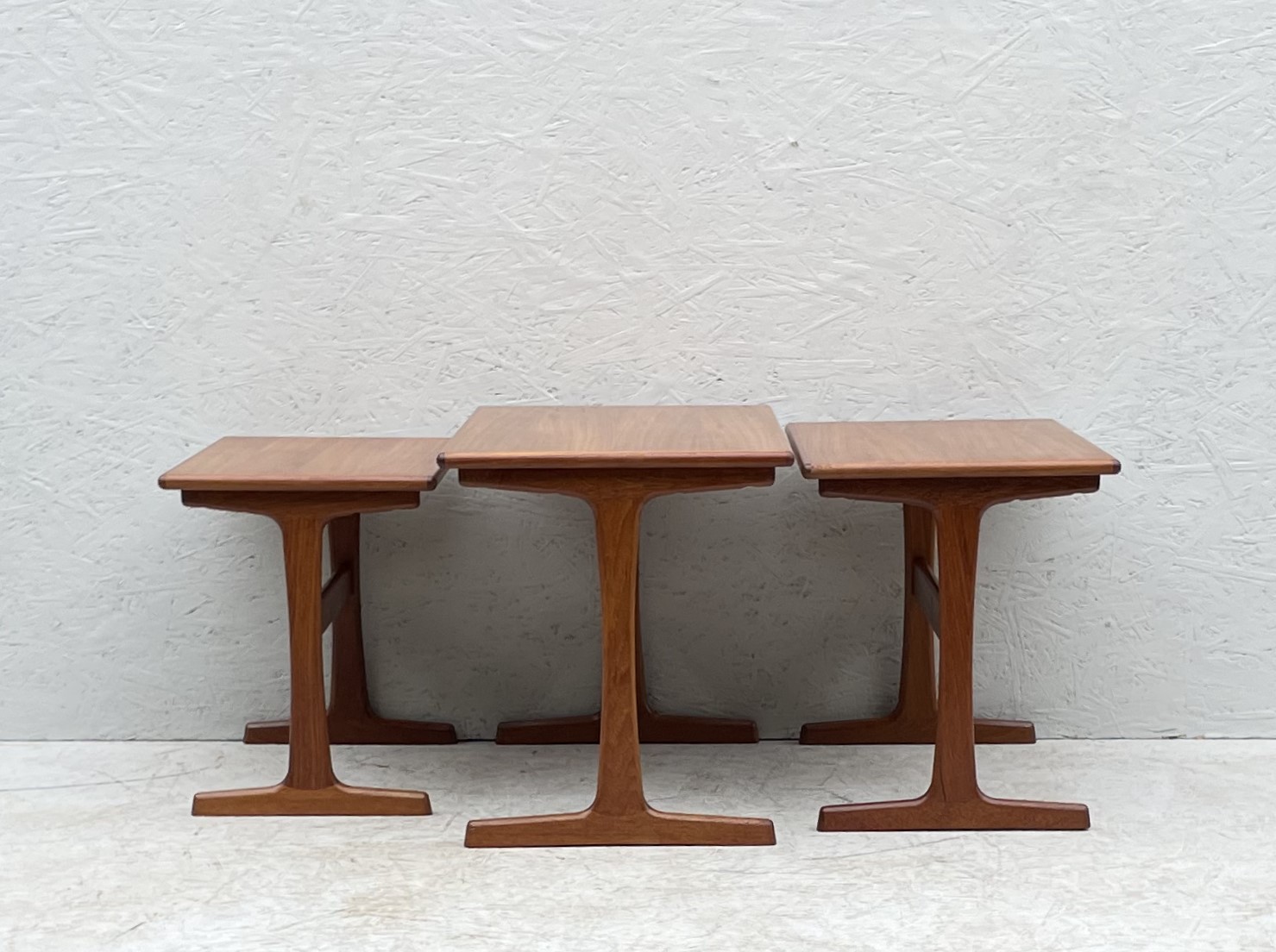 Mid Century Danish Nesting Tables By Kai Kristiansen For Vildbjerg