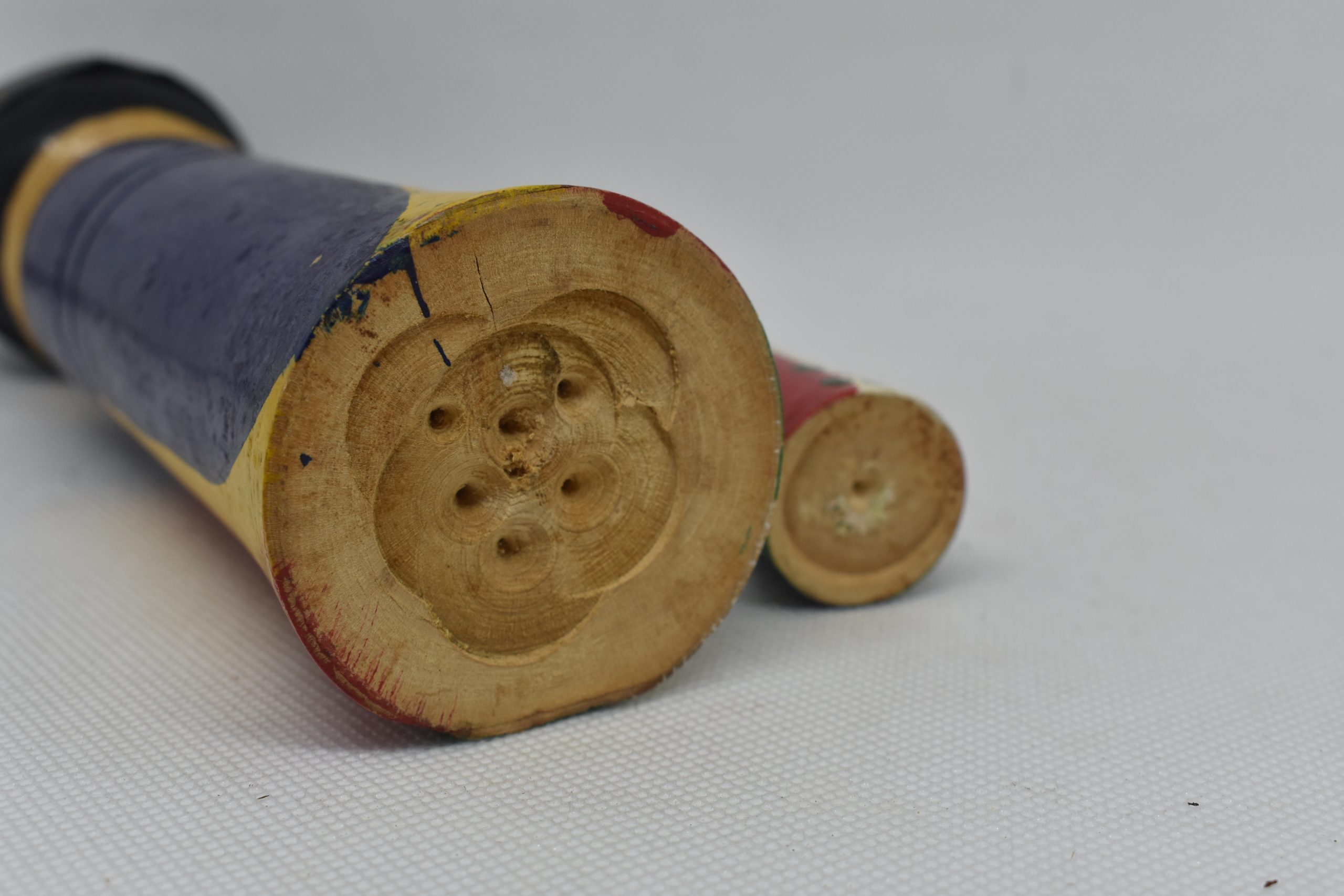 KAWAII KOKESHI DOLL dad and son from the 60s', Korean hand painted bobble head peg dolls, Wooden people figurines, Folk art coffee table decor