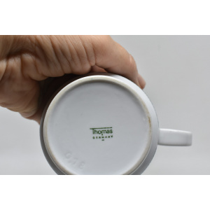 Thomas Rosenthal Tea Set Cup, Midcentrury Porcelain Tea Cup and Saucer