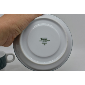 Thomas Rosenthal Tea Set Cup, Midcentrury Porcelain Tea Cup and Saucer