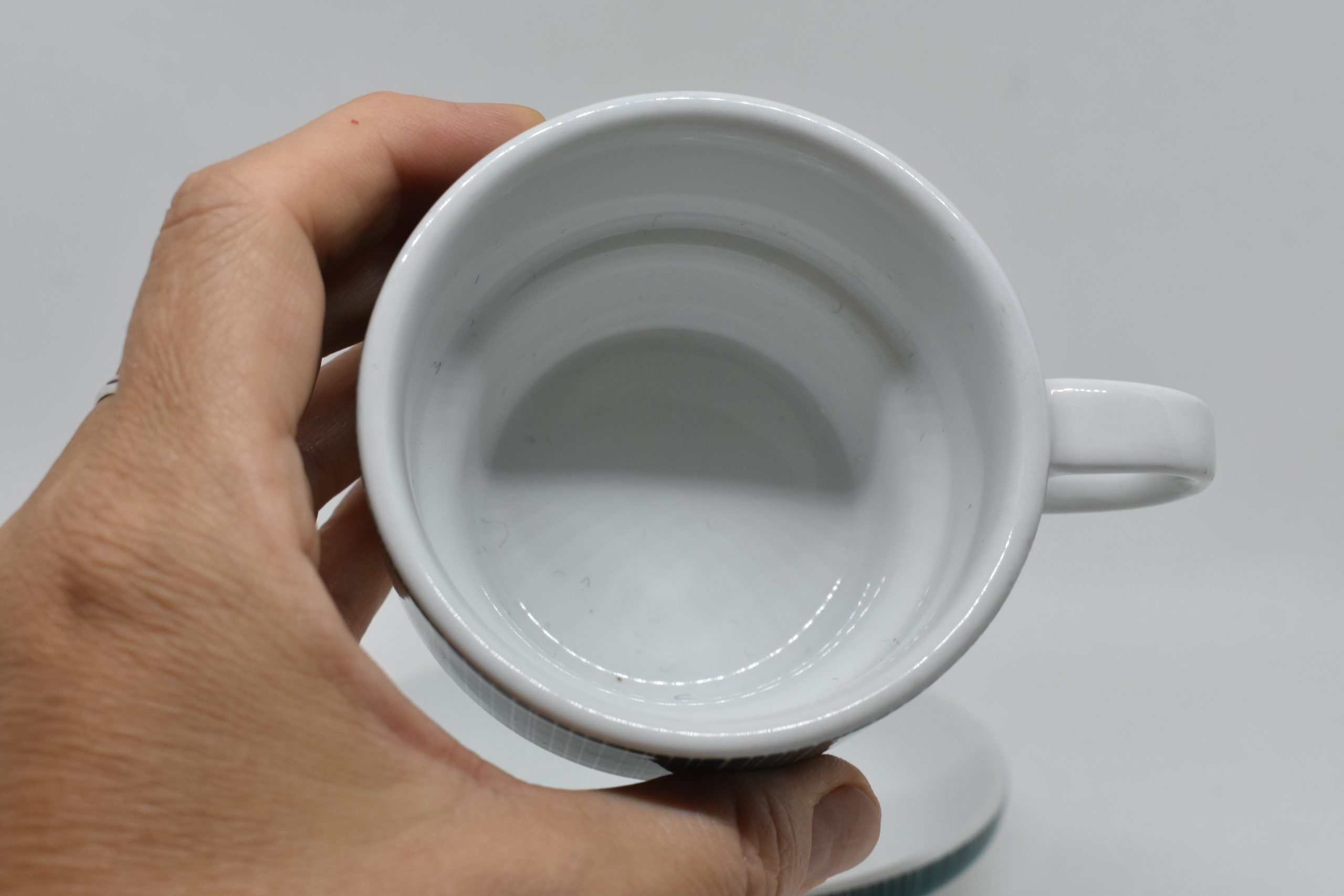 Thomas Rosenthal Tea Set Cup, Midcentrury Porcelain Tea Cup and Saucer