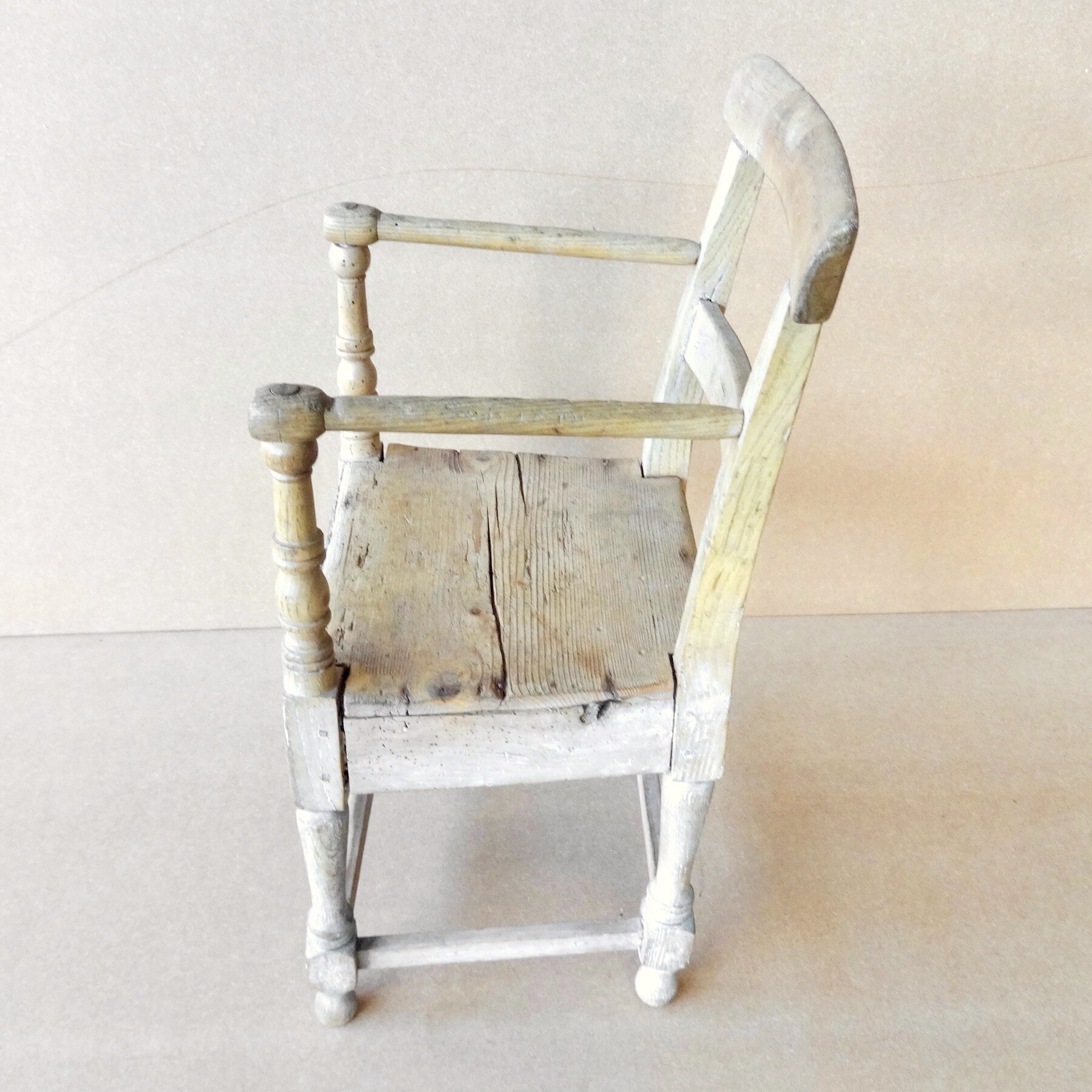 18th Century Ash and Oak Child's Chair