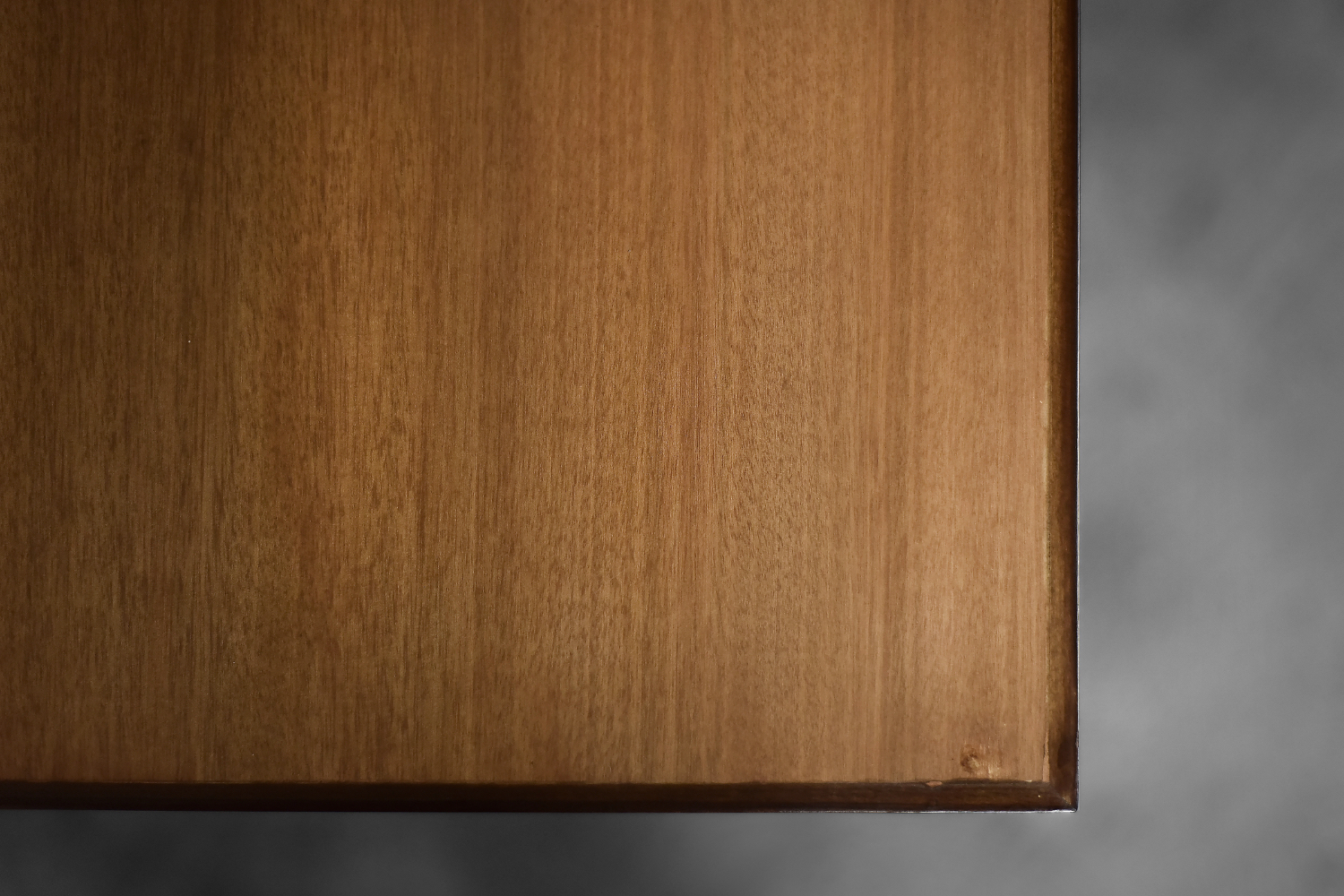 Mid-Century Danish Modern Exotic Wood Sideboard with Drawers, 1970s