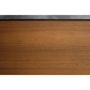 Mid-Century Danish Modern Exotic Wood Sideboard with Drawers, 1970s
