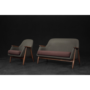 Vintage Mid-Century Finnish Modernist Living Room Set Pallas by Svante Skogh for Asko, 1950s