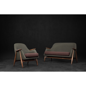 Vintage Mid-Century Finnish Modernist Living Room Set Pallas by Svante Skogh for Asko, 1950s