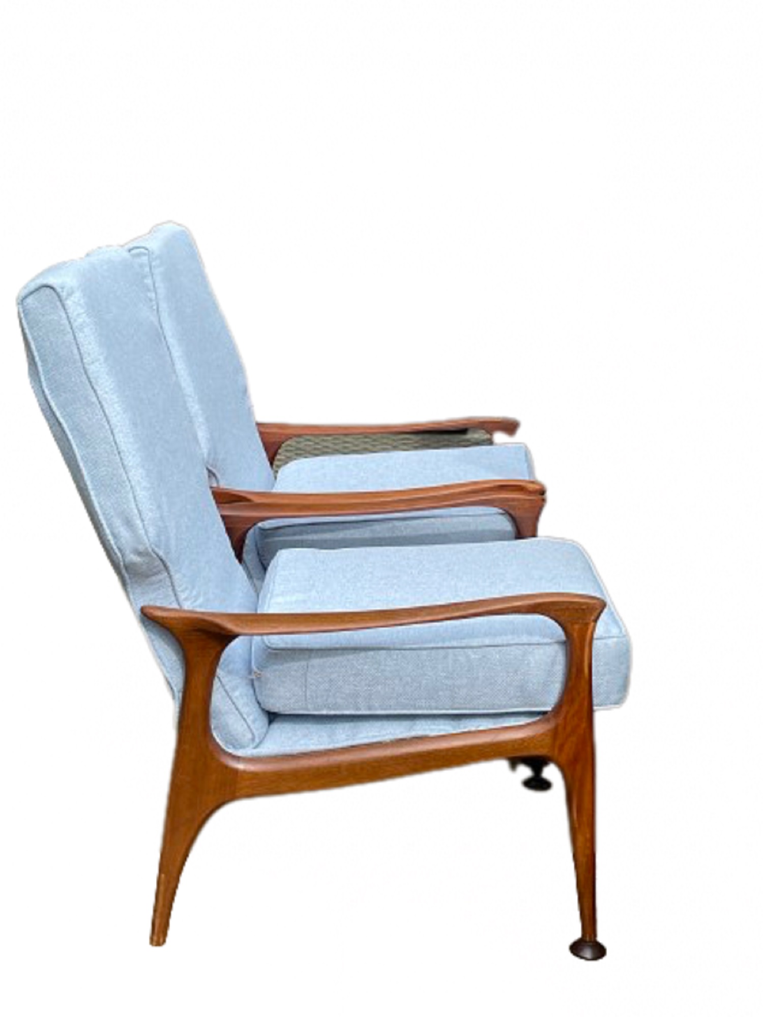 Mid-Century Danish Teak Lounge Chairs By Fred Lowen