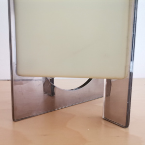 Dutch vintage Acrylic accent table lamp modernist 60s mid century modern