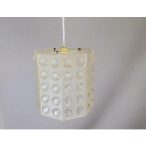 Translucent acrylic Ceiling lamp vintage Lucite Mid century modern light fixture