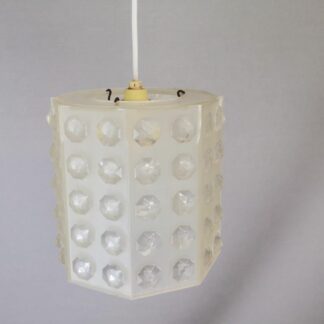 Translucent acrylic Ceiling lamp vintage Lucite Mid century modern light fixture