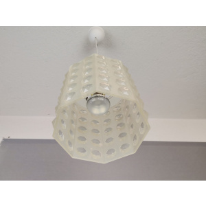 Translucent acrylic Ceiling lamp vintage Lucite Mid century modern light fixture