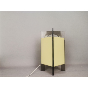 Dutch vintage Acrylic accent table lamp modernist 60s mid century modern