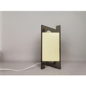 Dutch vintage Acrylic accent table lamp modernist 60s mid century modern