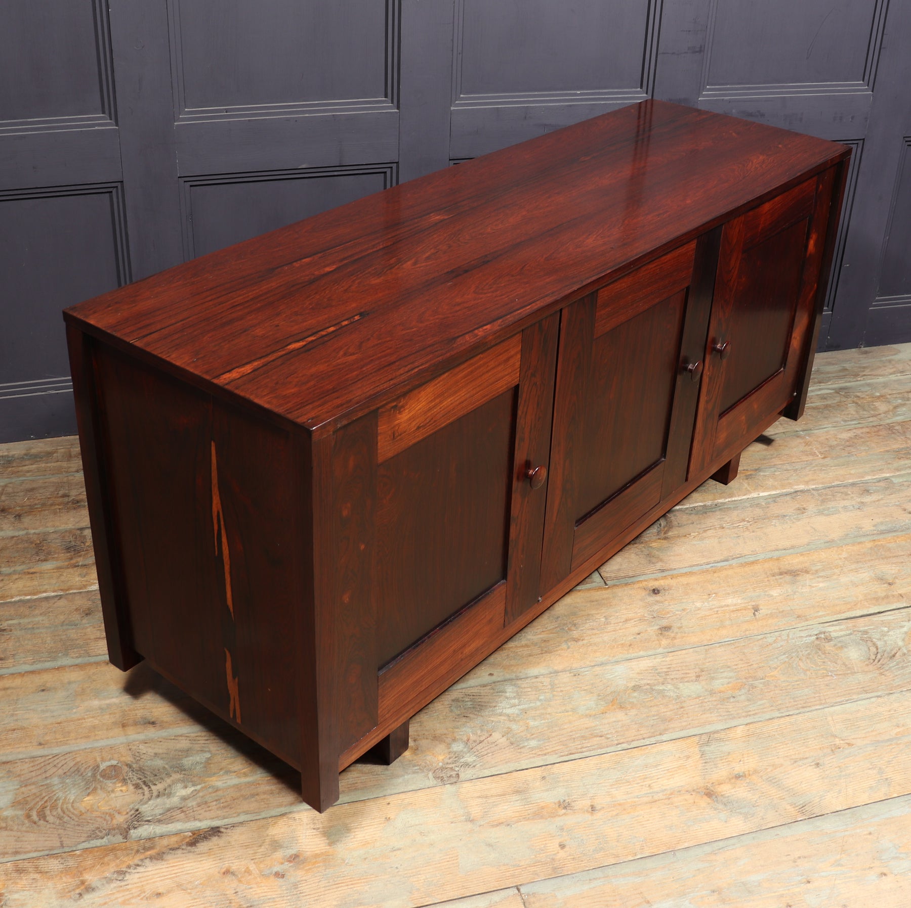 Brazilian Sideboard In Rosewood, 1950s