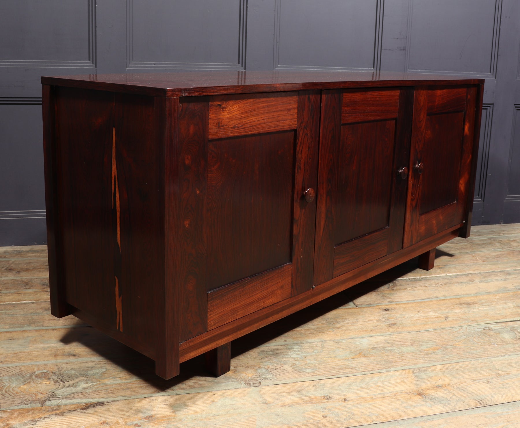 Brazilian Sideboard In Rosewood, 1950s