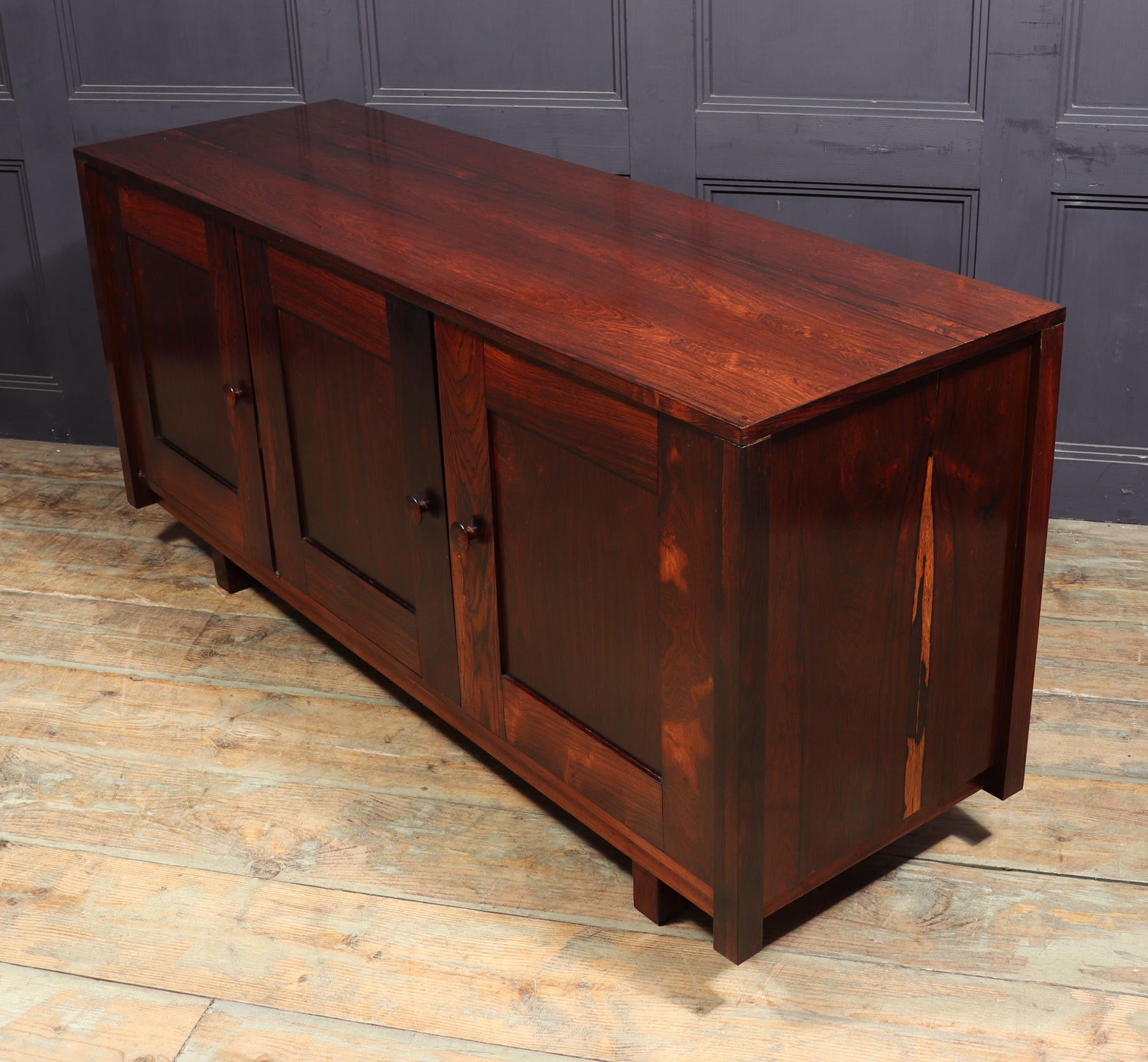 Brazilian Sideboard In Rosewood, 1950s