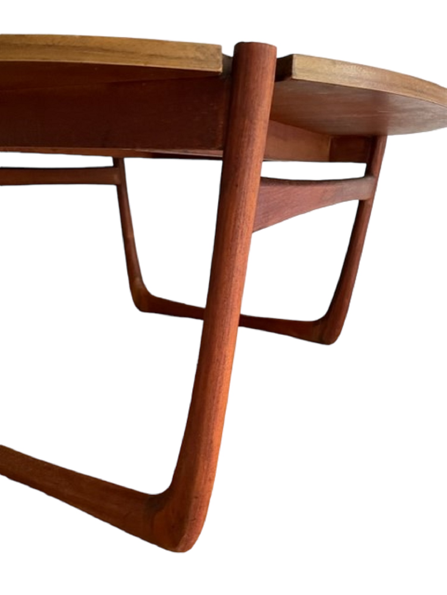 France and Son Mid Century Round Coffee Table