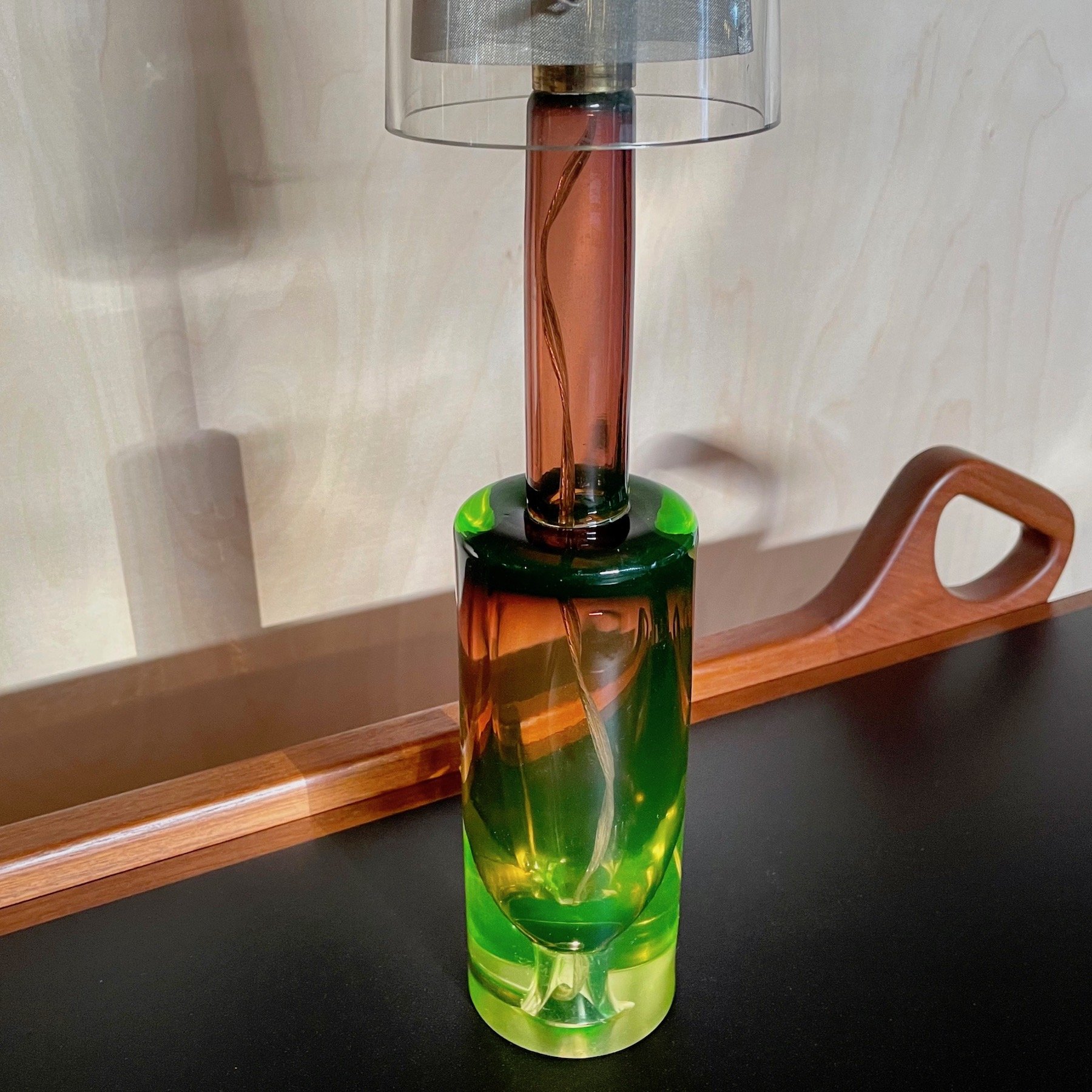 Mid Century Murano Table Lamp