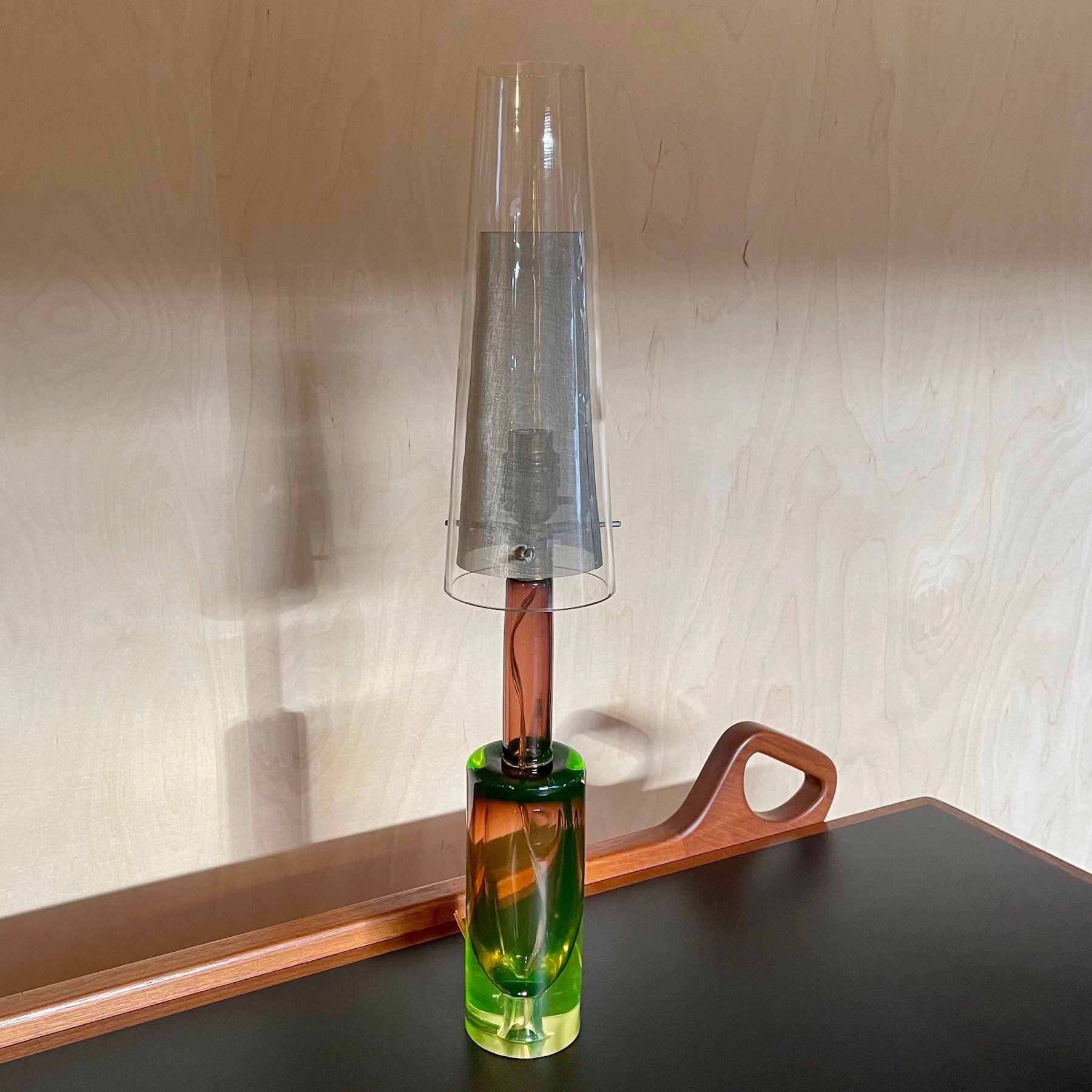 Mid Century Murano Table Lamp