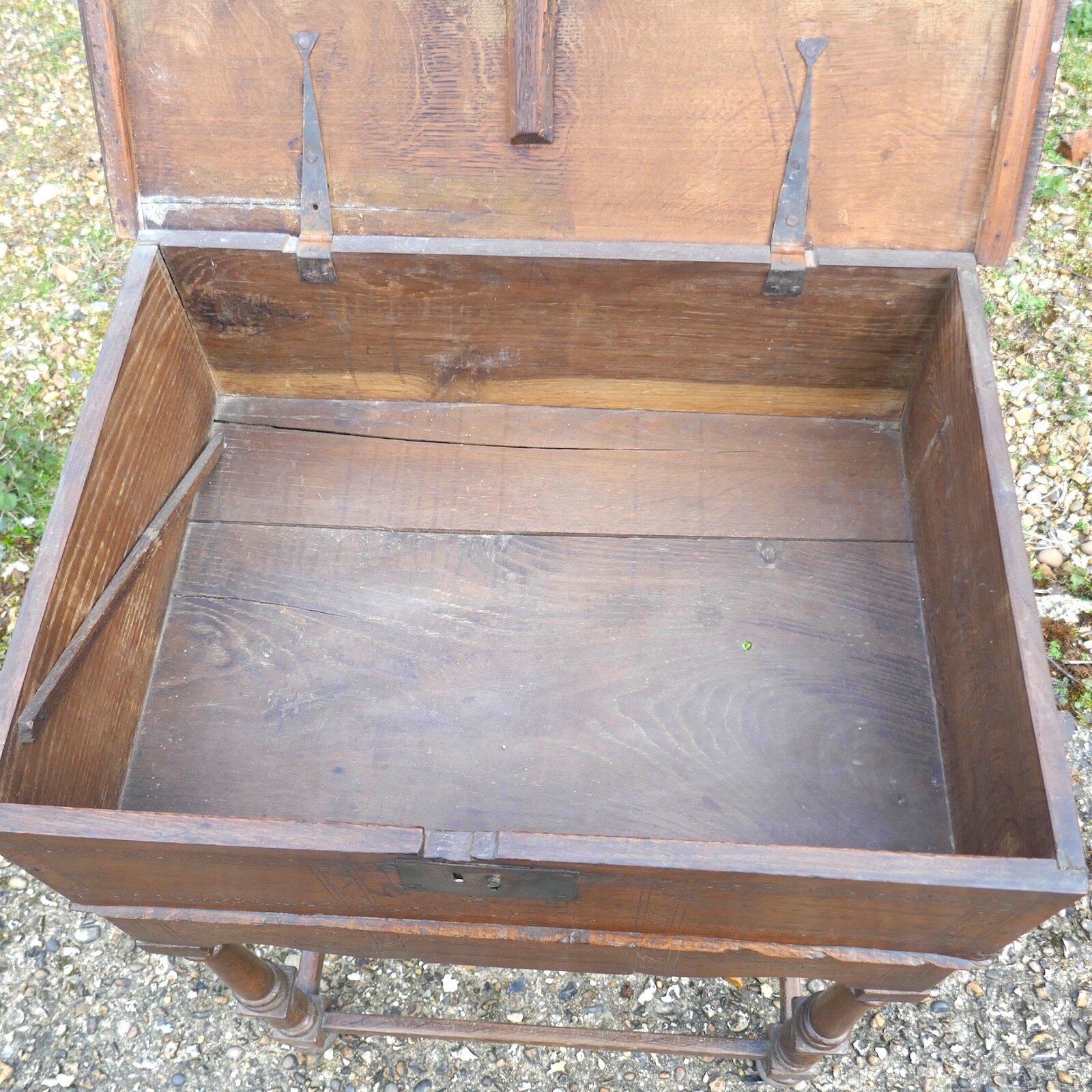 Oak Document Box English Civil War