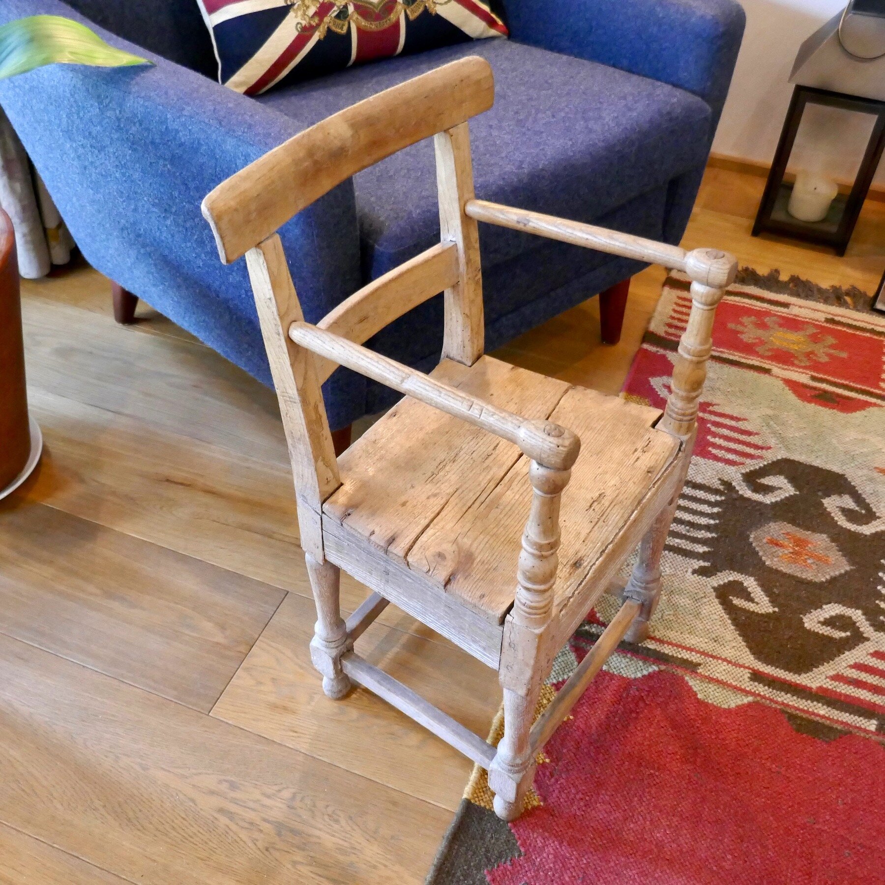 18th Century Ash and Oak Child's Chair