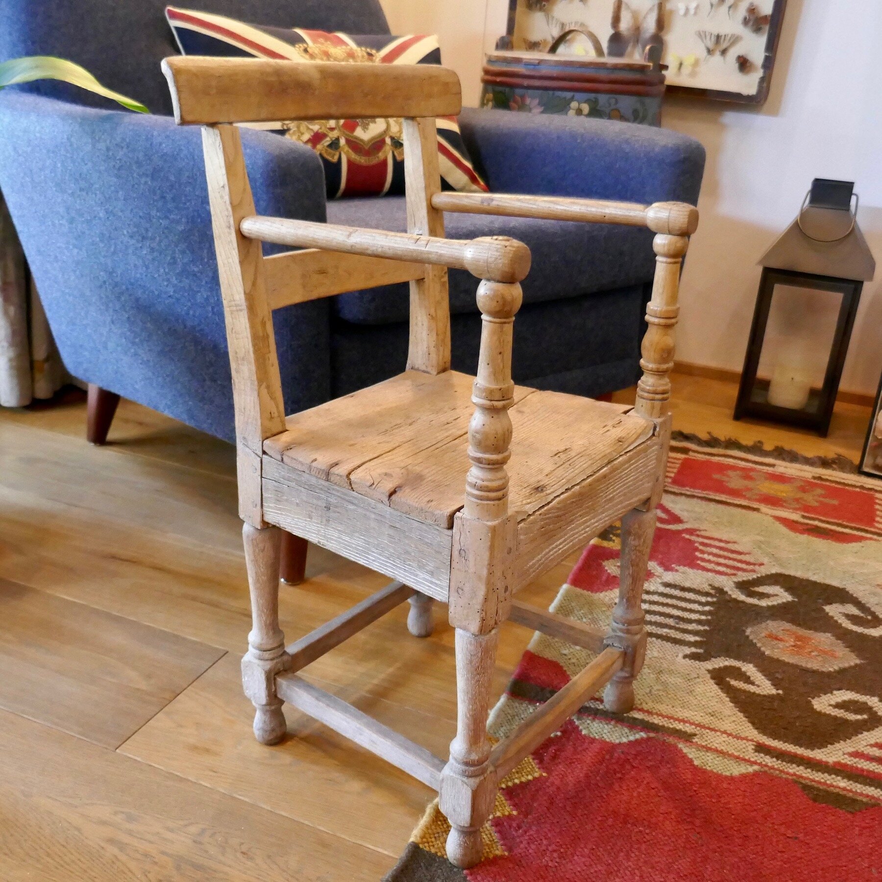 18th Century Ash and Oak Child's Chair