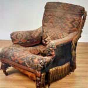 Antique Victorian Armchair Maple & Co for Upholstery