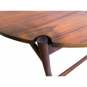 France and Son Mid Century Round Coffee Table