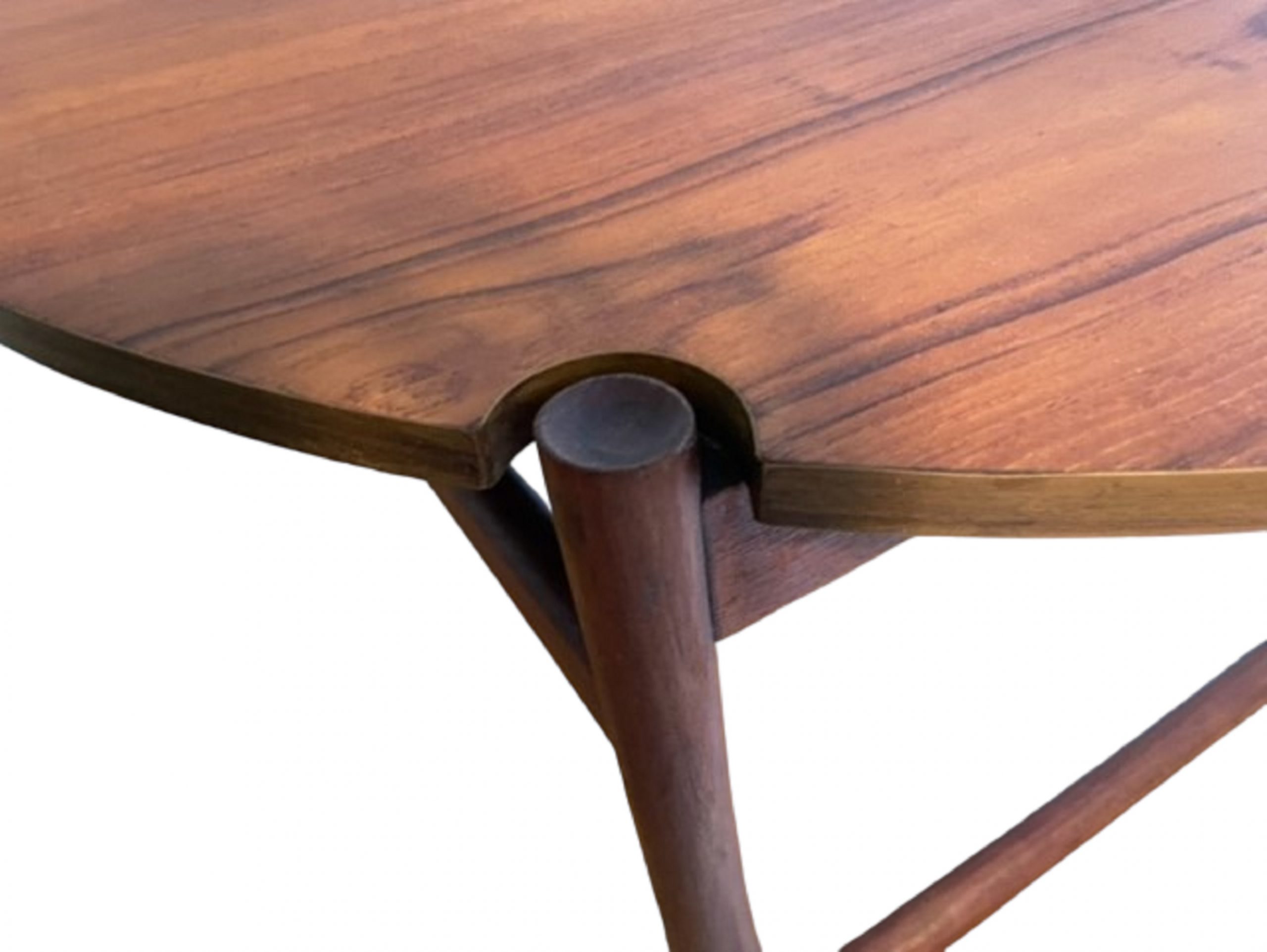 France and Son Mid Century Round Coffee Table