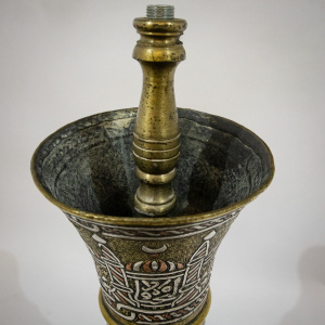 Damascus Ware Mamluk Revival Lamp