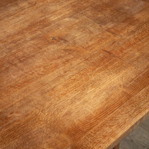 Dining Table & 6 Arts & Crafts Clissett-Style Chairs