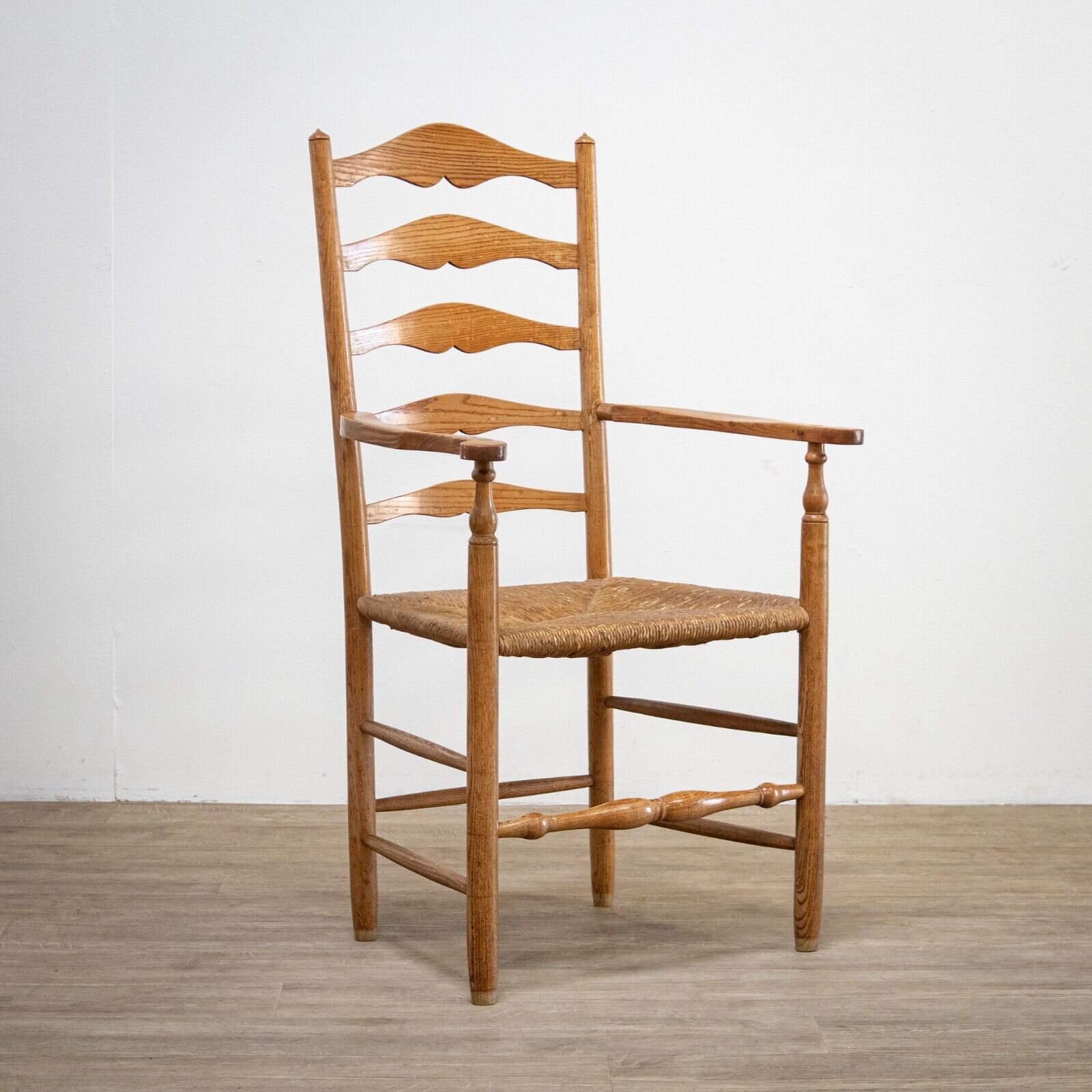 Dining Table & 6 Arts & Crafts Clissett-Style Chairs